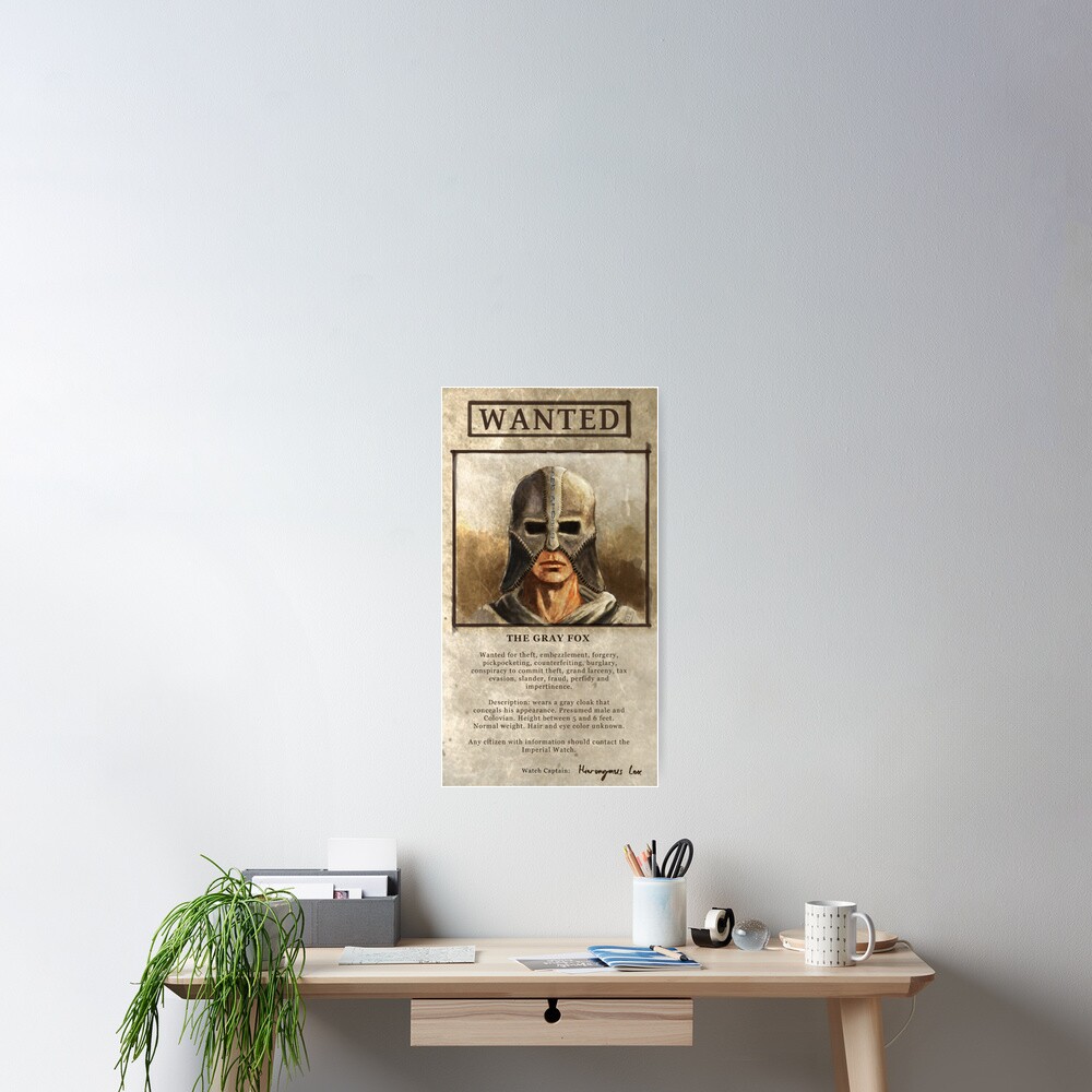 Wanted: The Gray Fox Poster