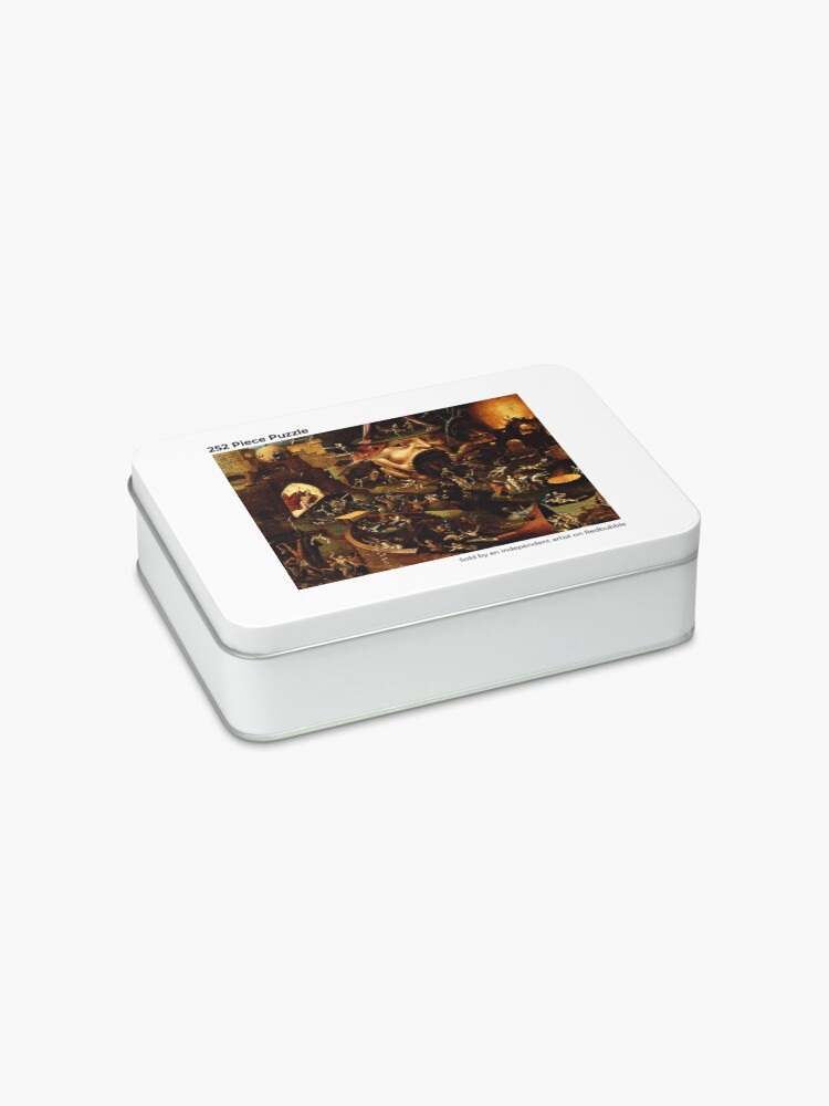 Alternate view of Christ in Limbo by a follower of Hieronymus Bosch Jigsaw Puzzle