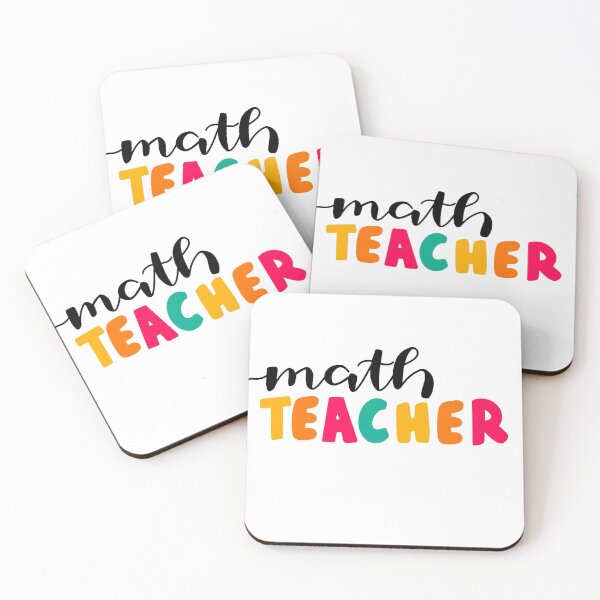 Item preview, Math Teacher designed and sold by AmandazDesigns.