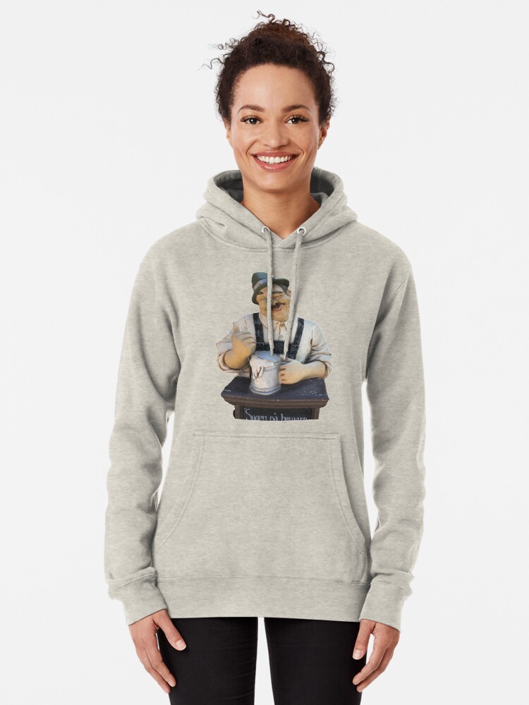 Alternate view of I Like Beer! Pullover Hoodie