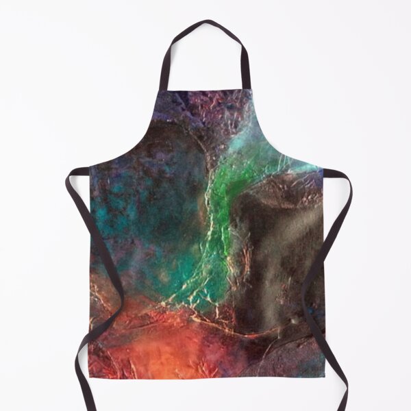 Item preview, Volcano, colorful abstract acrylic painting, textured acrylic painting designed and sold by dianecita.