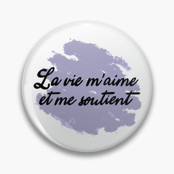 Item preview, Life loves me and supports me designed and sold by Volubile.