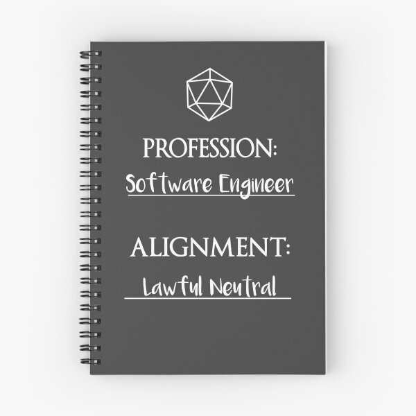 Item preview, Software Engineers are lawful neutral designed and sold by DigitalCleo.