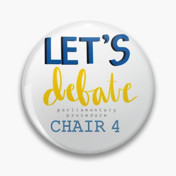 Item preview, parli pro chair 4 designed and sold by mlloydlettering.
