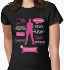 Stargate SG-1 - Sam quotes (Pink/White design) Women's Fitted T-Shirt