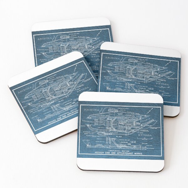 Item preview, Hoover Dam Blueprint 1935 designed and sold by BritishYank.