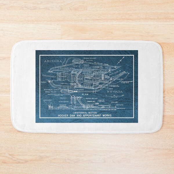 Item preview, Hoover Dam Blueprint 1935 designed and sold by BritishYank.