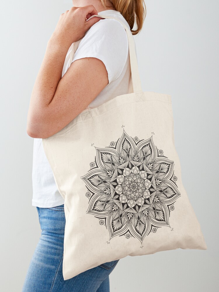 Classic Eñye Mandala Tote Bag | Project Enye