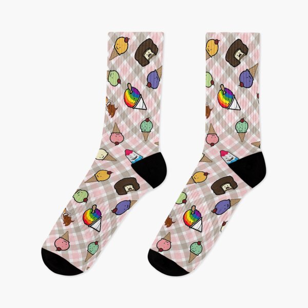 Item preview, Neapolitan Gingham Frosty Treats designed and sold by happynerdcore.