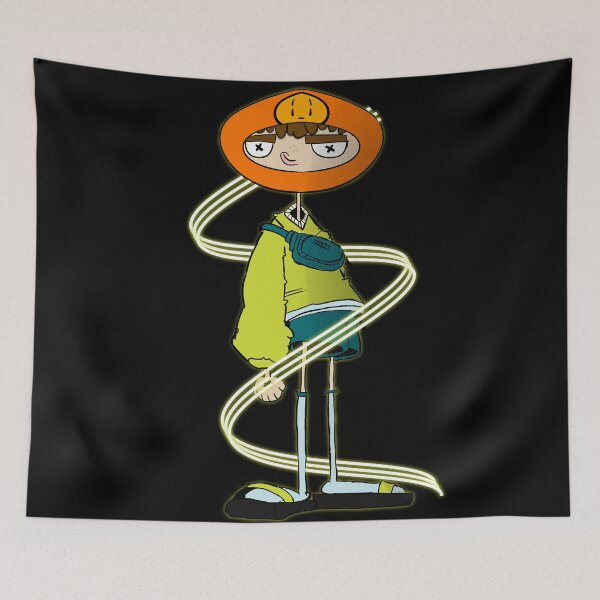 Item preview, crazy character - van life - doodle art - cartoon character - cool guy-cool dude designed and sold by CYGIS STORE.