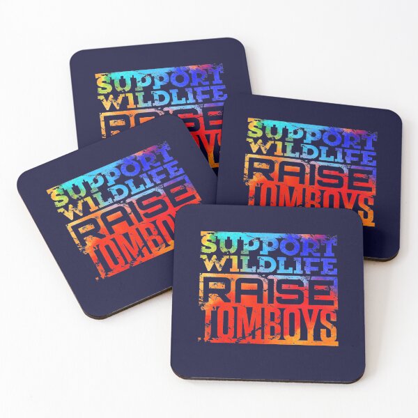 Item preview, Support Wildlife Raise Tomboys designed and sold by jaygo.