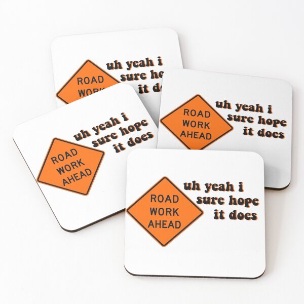 Item preview, Road Work Ahead? Uh yeah I sure hope it does. / Vine Reference designed and sold by jolie-designs.