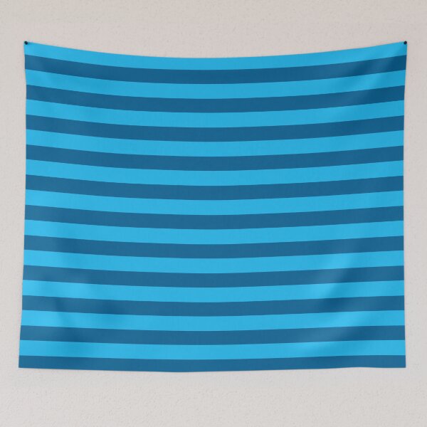 Item preview, blue stripes - blue and blue designed and sold by ZiphGames.