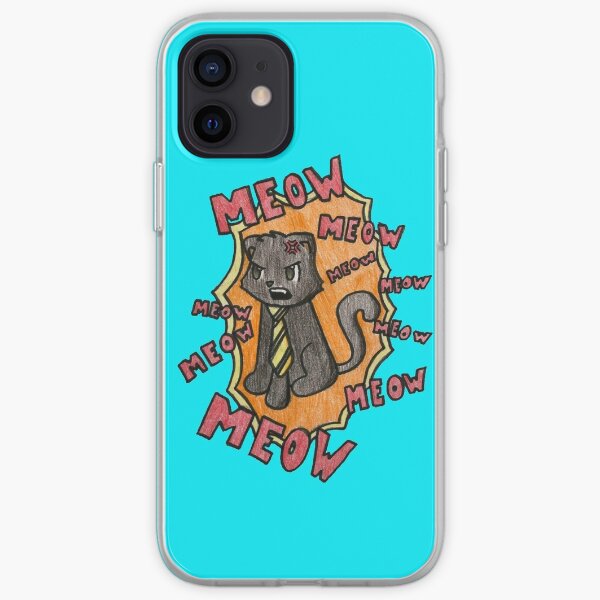 Sir Meows Iphone Cases Covers Redbubble - how to draw roblox sir meows a lot