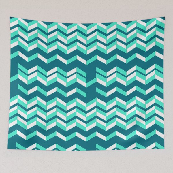 Item preview, Zigzag Teal Design designed and sold by Jrw-Design.
