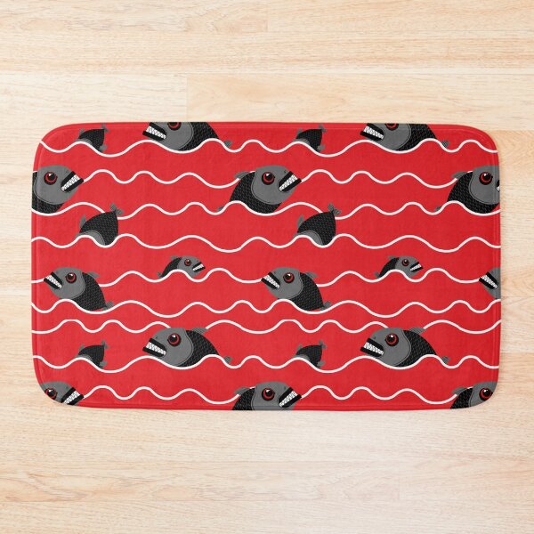 Item preview, Piranha pattern designed and sold by ewoio.