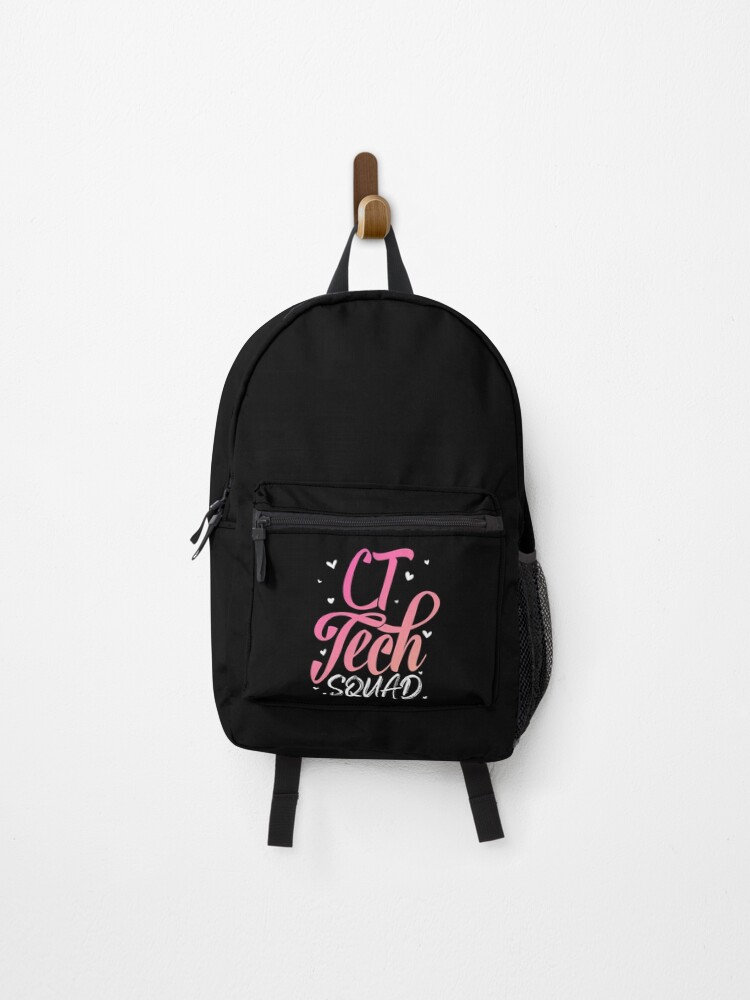 Thumbnail 1 of 3, Backpack, CT Tech Squad Cat Scan designed and sold by GriffsGraphix.