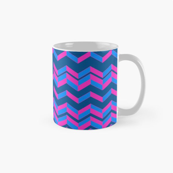 Aperçu de l'œuvre Conception rose en zigzag créée et vendue par Jrw-Design.