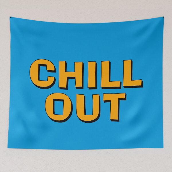 Item preview, Chill Out sticker designed and sold by Boxing Kangaroo Retail Company.