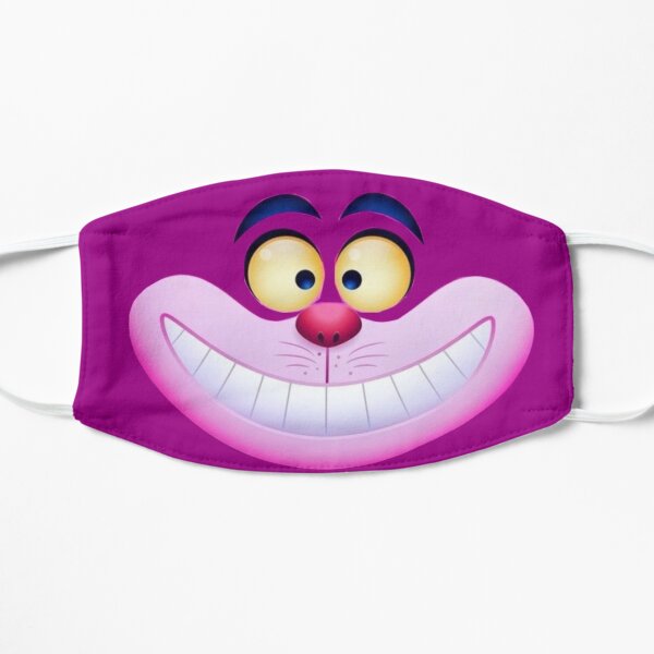 Masques En Tissu Sur Le Theme Chat De Cheshire Redbubble