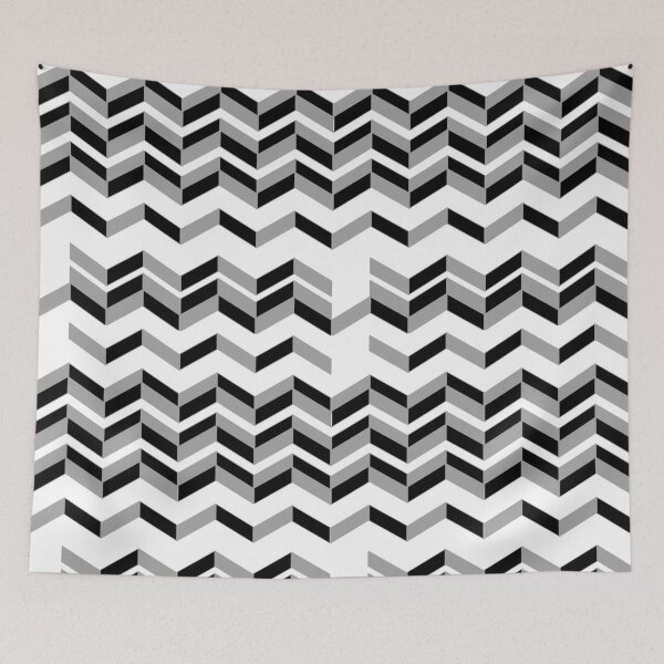 Item preview, Zigzag Black and White Design designed and sold by Jrw-Design.