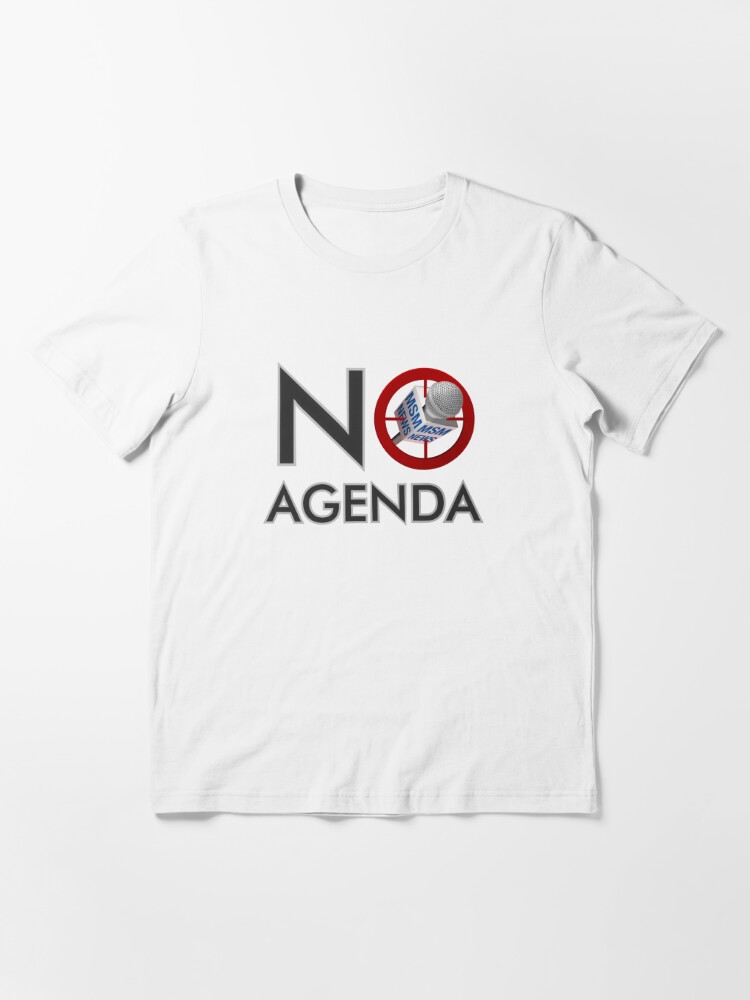 No Agenda - Logo T's, Hoodies, & Tank Tops - The No Agenda Show | Essential  T-Shirt