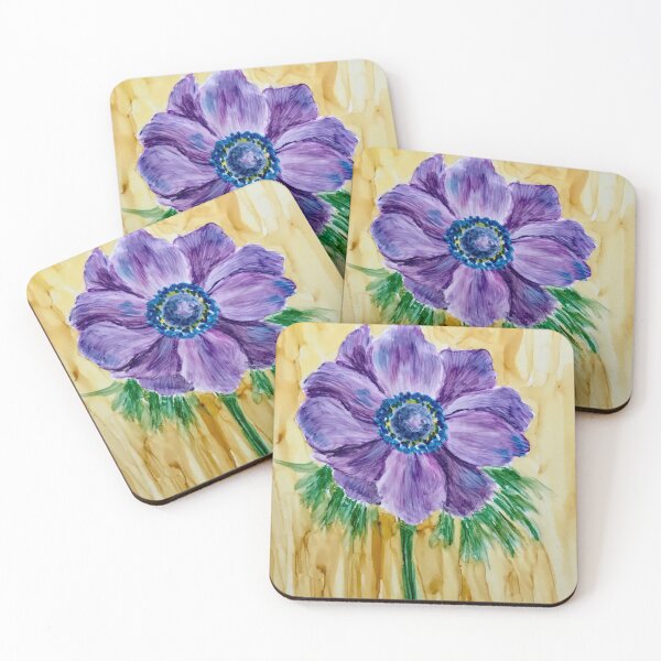 Item preview, Anemone in Alcohol Ink  designed and sold by Korinne Carpino.