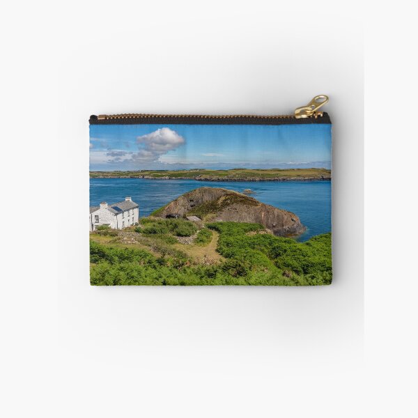 Item preview, A view towards the white farmhouse on RSPB Ramsey Island, Pembrokeshire designed and sold by yackers1.