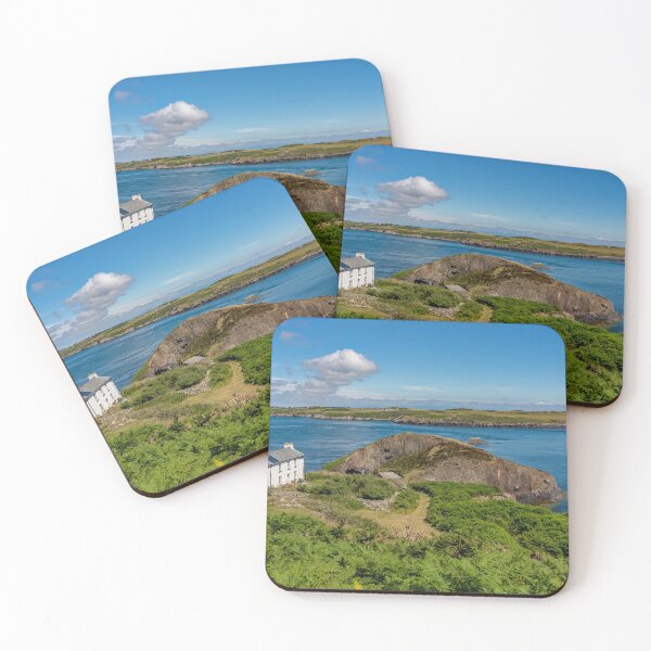 Item preview, A view towards the white farmhouse on RSPB Ramsey Island, Pembrokeshire designed and sold by yackers1.