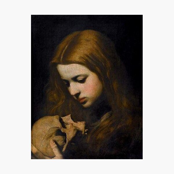 Maria Magdalena in Meditazione, Jusepe de Ribera, 1623 Photographic Print