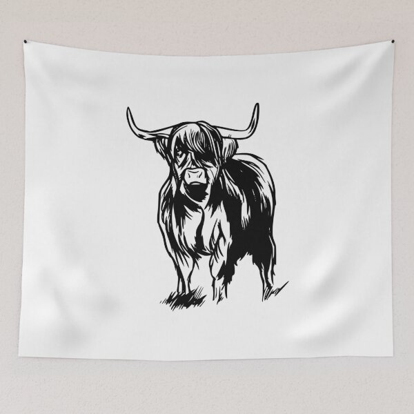 Item preview, HIGHLANDER COW designed and sold by asmmdesign.