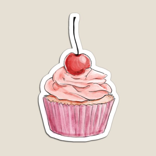 Item preview, Fancy Pink Cupcake  designed and sold by nikkicischke.