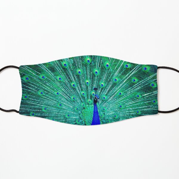 Peacock Face Protection Mask Kids Mask