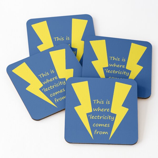 Item preview, Steve Stifler Where the 'lectricity comes from designed and sold by McPod.