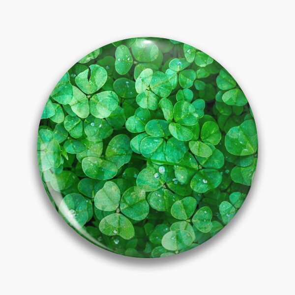 Item preview, Shamrock Clover Lucky Green Pattern designed and sold by MintaApparel.
