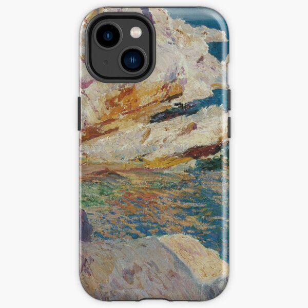 Joaquin Sorolla Y Bastida - Rocks At Javea. The White Boat1905 iPhone Tough Case