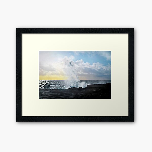 Pacific Rising Framed Art Print