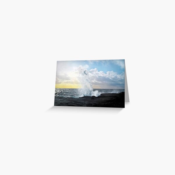 Pacific Rising Greeting Card