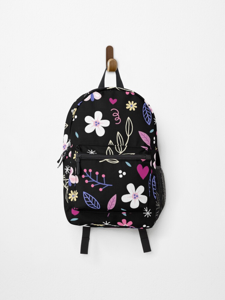 Thumbnail 1 of 3, Backpack, Spring Floral Pattern designed and sold by graphicmeyou.