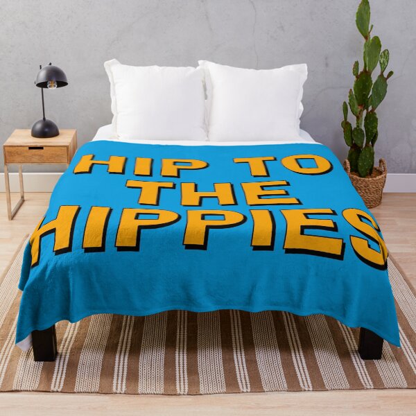 Item preview, Hip to the Hippies sticker designed and sold by Boxing Kangaroo Retail Company.
