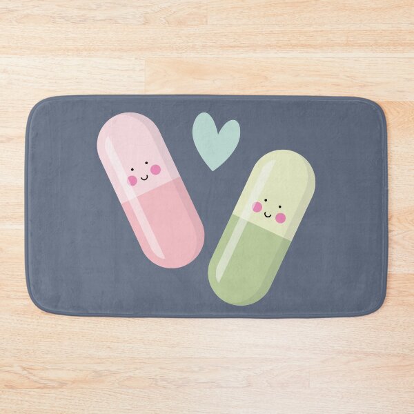 Item preview, Cute pills pink and green designed and sold by Eenig.