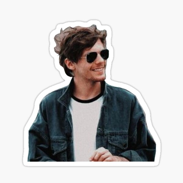 Louis Tomlinson Transparent Sticker
