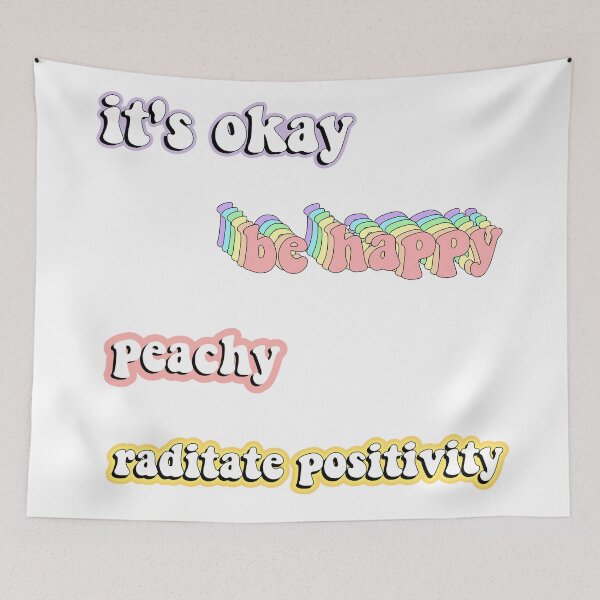 Item preview, Happy Quotes Sticker Pack designed and sold by amberlart.