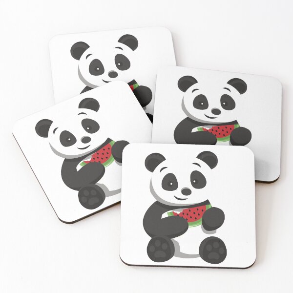 Item preview, Panda eating a watermelon designed and sold by kobeprior99.