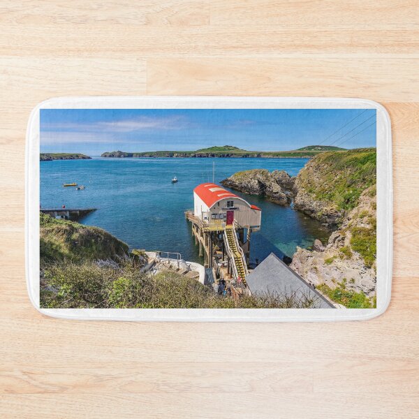 Item preview, The RNLI lifeboat station in St Justinians, Pembrokeshire designed and sold by yackers1.