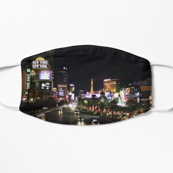 The Strip At Night Mask