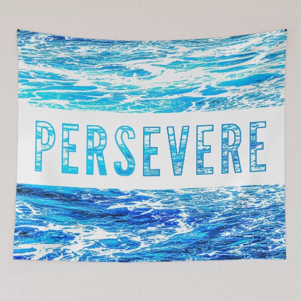 Item preview, Deep Blue Sea - Persevere designed and sold by ArtByShilana.