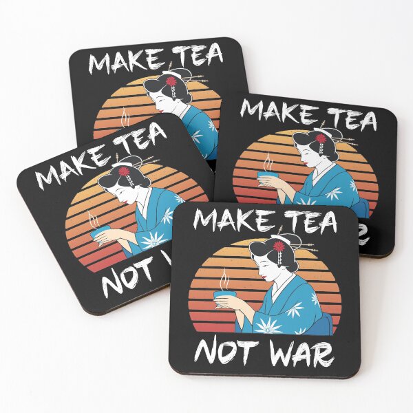 Item preview, Make tea not war designed and sold by Zagach Letters.
