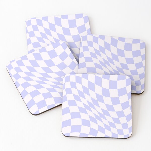 Item preview, Warped Check - Periwinkle  designed and sold by JodiFeddon.
