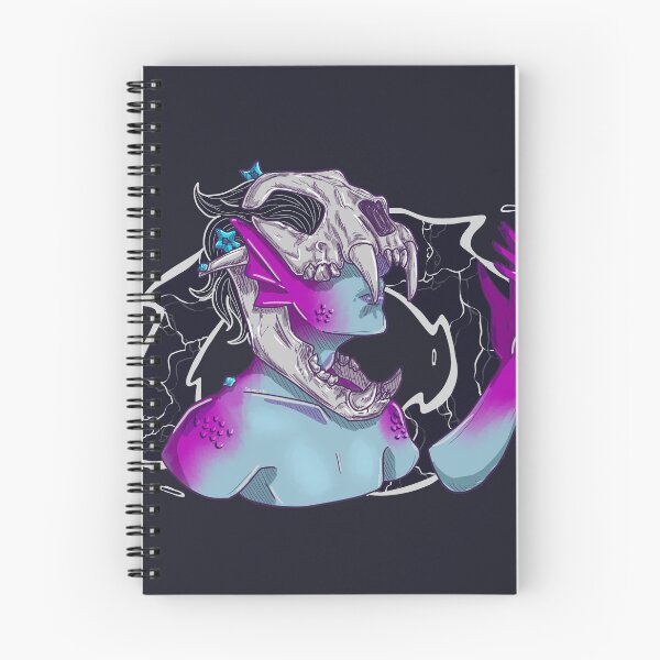Item preview, Mermaid skull kid newt designed and sold by Soulcalavera.